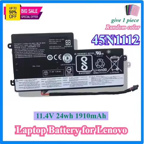 Laptop Battery 45N1112 for Lenovo ThinkPad A275 T440 T440S T450 T450S T460 X230S X240 X240S X250 X26