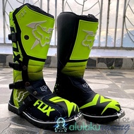 Motocross MX Gen II Fullprint Trail Boots with Front Protector for Adventure Boots - 004