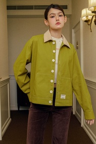 ENDOFMARCH | GIOVANNI JACKET เสื้อแจ็คเกตยีนส์ ปกคอลูกฟูก