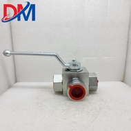 3-WAY BALL VALVE 3-WAY HYDRAULIC BALL VALVE 3-WAY HYDRAULIC BALL VALVE 8-", 1/2", 3/ 4", 1" INCH
