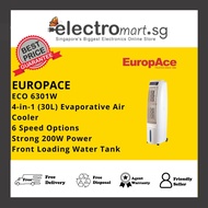 EuropAce ECO 6301W 4-in-1 (30L) Evaporative Air Cooler