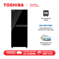 [FREESHIP] Tủ lạnh Toshiba Inverter 180 lít GR-B22VU(UKG) - Nhập khẩu Thái Lan Hệ thống khử mùi và d