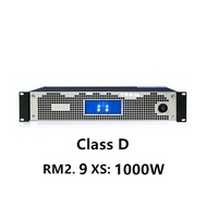 RM2.9XS 1000watt 1000W 2U 2 channel class D power dj amplifier 1000 watt