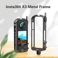 For Insta360 X3 Metal Rabbit Cage Insta360 X 3 accessories camera Protective Expansion Frame Accesso