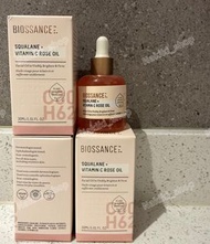 包郵順豐‼️美國 Biossance角鯊烷VC玫瑰油緊致精華油30ml(💰135/30ml)