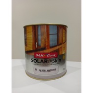 (1L) SANCora Solar Skin Exterior Wood Varnish UV Protection/Cat Syelek Kayu (Perlindungan UV/Wood Lacquer/Wood Shellac)
