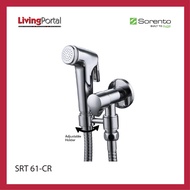 SORENTO Hand Bidet C/w Angle Valve and 1.2m Flexible Hose - SRT 61-CR