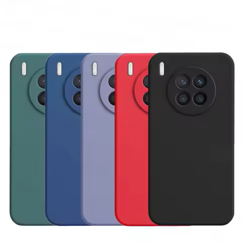 For Honor 50 Lite Case Honor 50 Lite Cover Protective Cases Shockproof Soft TPU Liquid Silicone Phon