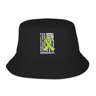 Usa Flag Lymphoma Cancer Awareness Fisherman's Hat Bucket Hat