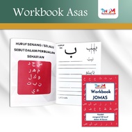 WORKBOOK ASAS | Buku latihan menulis huruf - huruf hijaiyah