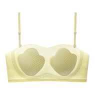 PIER N°5 | Áo ngực lụa băng mỏng không đường may Invisible Thin Womens Underwear Cat Claw Cup Anti-B