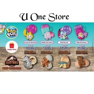 (READY STOCKS) Mcd Mcdonald's Mcdonalds Happy Meal Jurassic Wold Pikmi