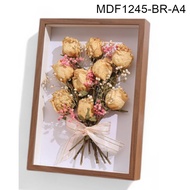 3D Photo Frame Thickness-3CM Modern Design 3D Frame Art Hollow Frame Handcraft DIY Decoration Dried 