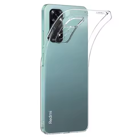 Clear Silicone Soft Case For Xiaomi Redmi Note 12 11 11S 11E 11T 10 10S 9 9S 8 8T 7 Pro 10A 10C 9A 9