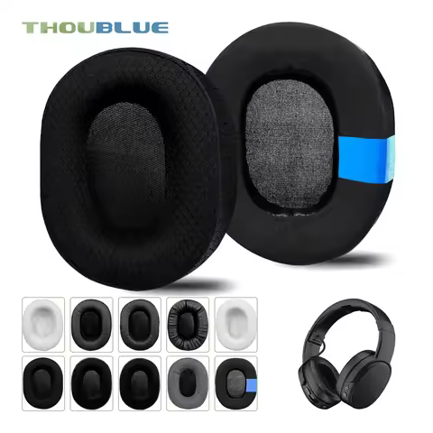 THOUBLUE Replacement Ear Pad for Skullcandy Crusher, Venue Earphone Memory Foam Cover Earpads Earmuf