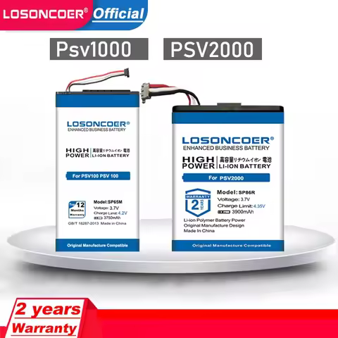 3900mAh SP65M Battery For Sony PSV VITA PSVITA 1000 Psv1000 PSV2000 PS Vita 2007 Ps Vita 2000 Psvita