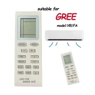 ALANK Suitable for GREE Haier Sanyo AirCon Remote Control YB1FA YB1FA YB1A21 YB0F2 YB1F2 YB1FA2 YBOF