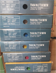 THHN wire Wiremax brand Per box.#12 #10 (3.5mm)(5.5mm)150meter. 100meter only for 8.0mm.