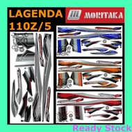 SRL Lagenda 110Z Model 5 Yamaha Sticker Body Stripe Moritaka 110 Z Strike Motor Lagenda 110Z/5