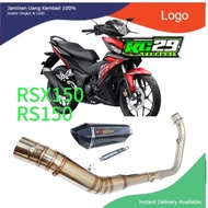 Akrapovic Exhaust Muffler for Honda RS 150 RS 150R WINNER 150 SONIC 150 SUPRA GTR 150