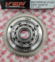 BENDIX STARTER ASSY RAIDER150