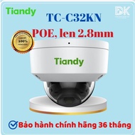 Tiandy C32KN 2mp ip Camera, C34KN 4mp POE, infrared. Genuine 2.8mm lens