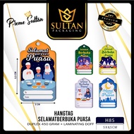 Hangtag|Hangtag Hangtag Fasting|Hangtag Happy Breaking the Fasting|H85