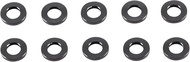 INFINITY A006-10 Aluminum Spacer 3x6x1.0mm (Black/10pcs)