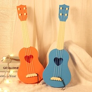 ✟✕♤Mainan gitar kecil kanak-kanak boleh dimainkan, pemula, alat muzik simulasi, piano, bayi lelaki dan wanita, Ukulele