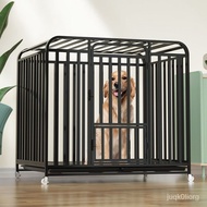 Dog Cage Large Dog Outdoor Reinforcement Golden Retriever Labrador Dog Cage Medium Dog Pet Dog Cage plus Factory Free Sh