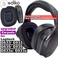 UN misodiko Headband/ Upgraded Ear Pads Replacement for Logitech G633 G933 G635 G935 G633S G933S Gam