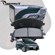 GINO BRAKE PAD FRONT FOR HONDA ELYSION RR1 RR3