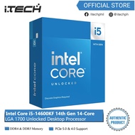 Intel Core i5-14600KF 14th Gen 14-Core LGA 1700 24MB Cache Unlocked Desktop Processor