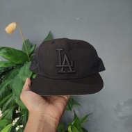 MLB LA PLAIN LOGO B0B WOOL HAT