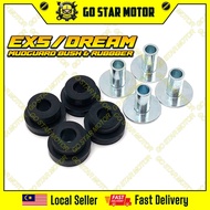 EX5 HP EX5DREAM DREAM Rear Fender Mudguard Upper Mounting Rubber & Bush Set Getah Mudguard Belakang
