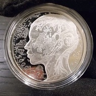 [World First AI Designed Coin#1, Unique &amp; Collectible] 2023 1 oz Chad AI .999 Silver BU Coin
