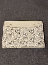 Goyard White Saint Sulpice Card Holder
