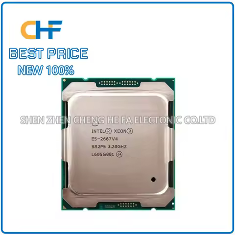E5 2667V4 8 Core 16 Thread 3.2GHz 135W 25MB LGA2011-3 interface CPU processor E5-2667V4