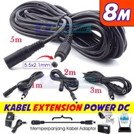 8m~dc Power Connection Cable 5.5x2.1 Extension Cable LED Extension