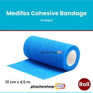 Mediflex Cohesive Bandage 10 Cm x 4.5 M Elastic Bandage Elastic Bandage onemed