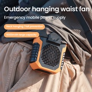 ZUZG NEW Portable Waist Clip Fan New Personal Belt & Outdoor Body Fan 10000mAh /20000mAh Rechargeabl