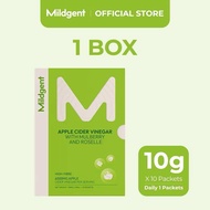 Mildgent Apple Cider Vinegar Natural 10ml -10packet halal kkm registered