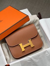 Hermes constance slim 金金
