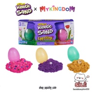 ```Set KINETIC SAND Toy - Set of 3 New KINETIC SAND Glitter Eggs 6067680 Creativity and Entertainmen