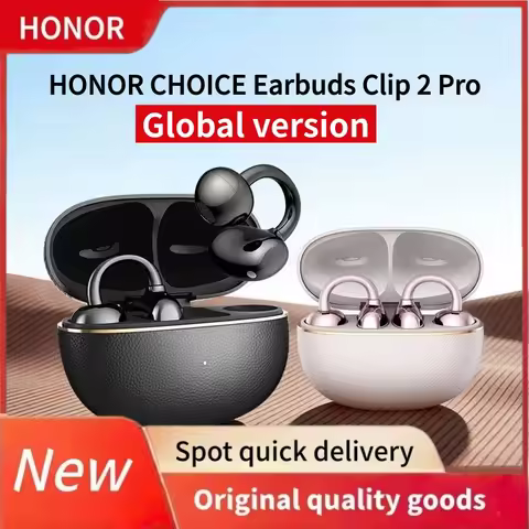 New HONOR CHOICE Earbuds Clip 2 Pro Global Version with Good Sound Quality and Long Battery Life Fas