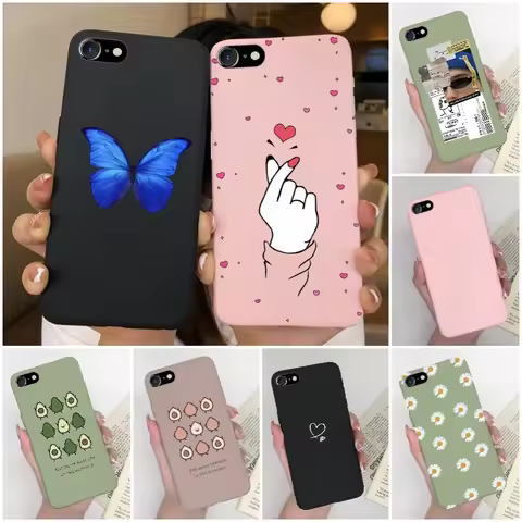 For Apple iphone SE 2020 2022 Case Silicone Cute TPU Soft Phone Case for iPhone SE 2020 SE2 SE3 Back