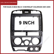 9 Inch For Isuzu D-Max MU-X / Chevrolet COLORADO 2001-2005 Car Radio Android Stereo MP5 Player Head 