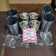 LINER SET KIT BORING RING PISTON ISUZU PANTHER 2.5 OEM JAPAN PN: 8-97176598-0