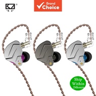 KZ ZSN PRO Earphones Wired In-Ear Headsets 1DD 1BA Hybrid Metal HiFi Sport Noise Cancelling Headphon