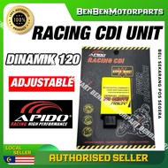 MODENAS DINAMIK DINAMIK120 RACING CDI UNIT FLUORESCENT HYPER BOOST RACING CDI UNIT ADJUSTABLE - APID